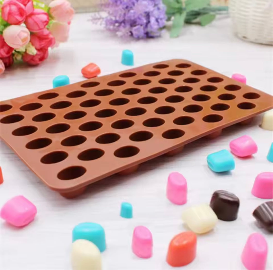 Coffee Beans Shaped Silicone Chocolate Mold, Mini Chocolate Coffee Bean Silicone Mold, Cookies Decorating Tools Coffee Beans Shaped Silicone Chocolate Mold, Mini Chocolate Coffee Bean Silicone Mold, Cookies Decorating Tools